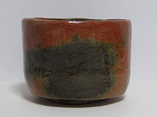 Amazon.co.jp: JJ20-3675[SAN] 山本与興 造 加賀光悦 赤楽茶碗